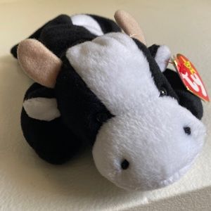 Ty Beanie Baby: Daisy the Cow | Stuffed Animal | MWMT
